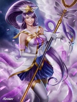 Star Guardian Janna by Moonarc HD Wallpaper Background Fan Art Artwork League of Legends lol