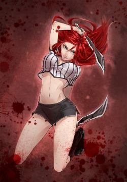 Red Card Katarina by ㄒㄒ★シシィ HD Wallpaper Fan Art Artwork League of Legends lol