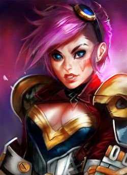 Vi by YETI000j HD Wallpaper Fan Art Artwork League of Legends lol