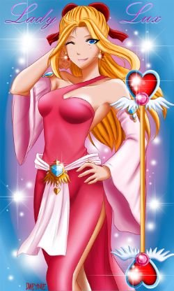 Sweetheart Lux (Skin Concept) by Dweynie HD Wallpaper Fan Art Artwork League of Legends lol