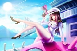 K-Popstar Ahri by Harimii HD Wallpaper Background Fan Art Artwork League of Legends lol