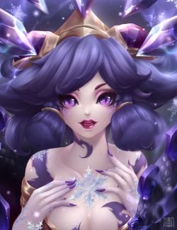 Winter Wonderland Neeko by Segesta 洁Ovo HD Wallpaper Background Fan Art Artwork League of Legends lol