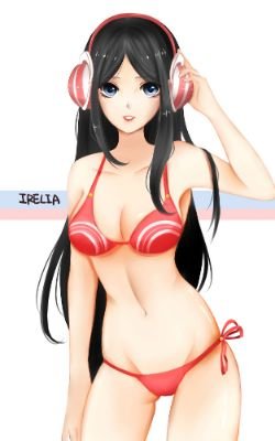 Pool Party Irelia by Chu HD Wallpaper Background Fan Art Artwork League of Legends lol