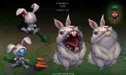 Cottontail Fizz Concept by Yideth League of Legends Artwork Wallpaper lol (2)