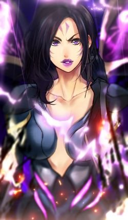 Kai'Sa by AoiKen HD Wallpaper Background Fan Art Artwork League of Legends lol