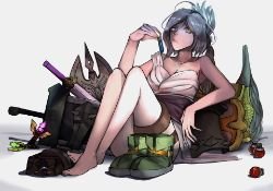 Riven by 無口男 HD Wallpaper Fan Art Artwork League of Legends lol