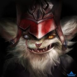 Kled Portrait by bluishsalt HD Wallpaper Fan Art Artwork League of Legends lol
