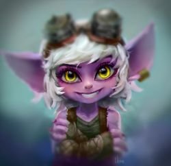 Tristana by Hozure (2) HD Wallpaper Fan Art Artwork League of Legends lol