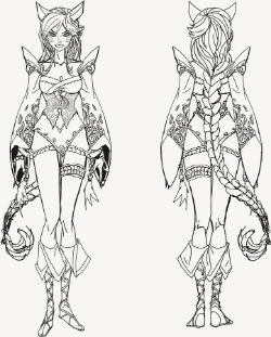 Ahri Concept League of Legends Artwork Wallpaper lol