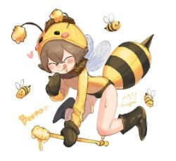 Female Beemo (genderbend) by 完獄 HD Wallpaper Background Fan Art Artwork League of Legends lol