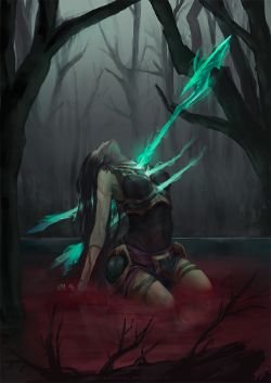 Kalista by cheesewoo HD Wallpaper Fan Art Artwork League of Legends lol