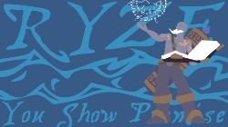 Triumphant Ryze Minimalistic by Sovietpancake HD Wallpaper Fan Art Artwork League of Legends lol