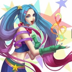 Arcade Sona by 白狩Valet HD Wallpaper Background Fan Art Artwork League of Legends lol