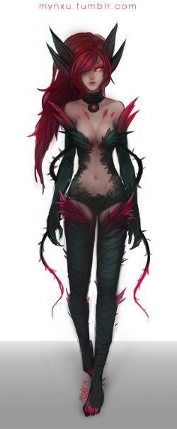 Zyra by Mynxuu (2) HD Wallpaper Fan Art Artwork League of Legends lol