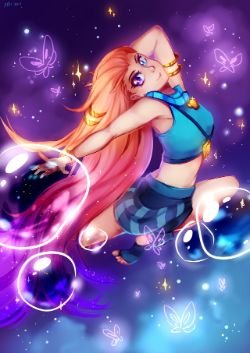 Zoe by reinamie HD Wallpaper Background Fan Art Artwork League of Legends lol