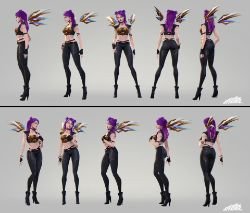 K/DA Kai’Sa by Thibaut Granet (2) HD Wallpaper Background Fan Art Artwork League of Legends lol