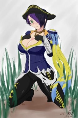 Royal Guard Fiora by 森黑兎@修行中 HD Wallpaper Fan Art Artwork League of Legends lol