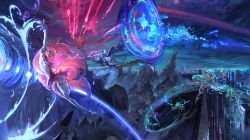 Star Guardian Ahri, Ezreal, Janna, Miss Fortune, Lulu & Soraka Promo HD Wallpaper Background Official Art Artwork League of Legends lol