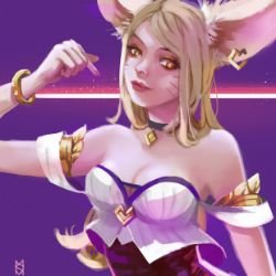 K/DA Ahri by sirinminnie HD Wallpaper Background Fan Art Artwork League of Legends lol HD Wallpaper Background Fan Art Artwork League of Legends lol