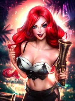 Miss Fortune by AyyaSAP HD Wallpaper Fan Art Artwork League of Legends lol