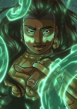 Illaoi by EhwazRune HD Wallpaper Fan Art Artwork League of Legends lol