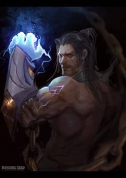Sylas by mohamed saad HD Wallpaper Background Fan Art Artwork League of Legends lol