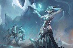Lissandra by daimoc-art HD Wallpaper Fan Art Artwork League of Legends lol
