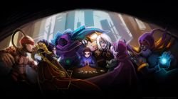 Lee Sin, Vayne & Jax by RinTheYordle HD Wallpaper Fan Art Artwork League of Legends lol