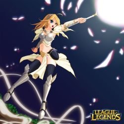 Lux by ノエンミィ HD Wallpaper Fan Art Artwork League of Legends lol