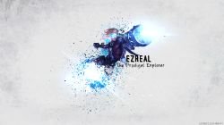 Pulsfire Ezreal by Soinnes HD Wallpaper Fan Art Artwork League of Legends lol
