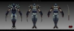 Shockblade Zed Concept by The-Bravo-Ray League of Legends Artwork Wallpaper lol