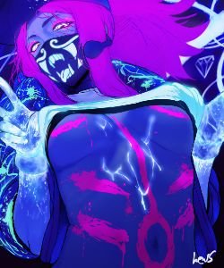 K/DA Akali by hews HD Wallpaper Background Fan Art Artwork League of Legends lol