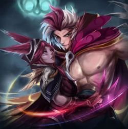 Xayah & Rakan by 鱼岁PC HD Wallpaper Background Fan Art Artwork League of Legends lol