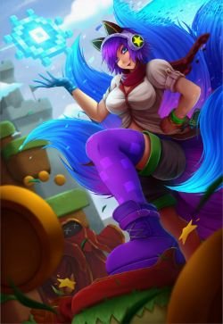 Arcade Ahri by lhl_lim HD Wallpaper Background Fan Art Artwork League of Legends lol