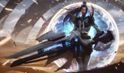 Pulsefire Caitlyn Splash Art HD 4k Wallpaper Background Official Art Artwork League of Legends lol