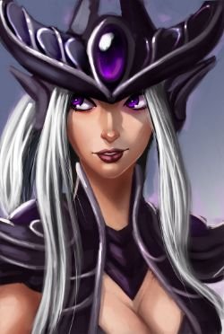Syndra by Raichiyo33 HD Wallpaper Fan Art Artwork League of Legends lol
