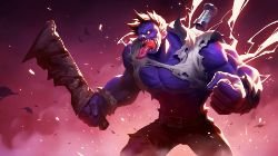 Dr. Mundo by Qing Ye HD Wallpaper Background Fan Art Artwork League of Legends lol