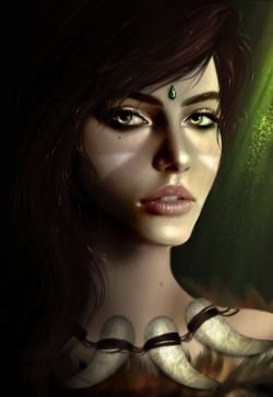 Nidalee Portrait by Haeaswen HD Wallpaper Fan Artwork League of Legends lol