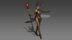 Female Viktor by supergloominess Gender Swap HD Wallpaper Fan Art Artwork League of Legends lol