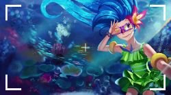 Pool Party Zoe by lu_morningstar HD Wallpaper Background Fan Art Artwork League of Legends lol