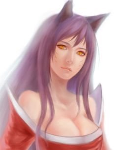 Ahri by Fenka League of Legends Artwork HD Wallpaper lol Fan ArtFan Art Artwork