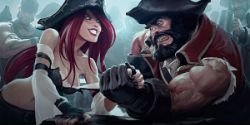 Miss Fortune Vs Gangplank (3) League of Legends Artwork Wallpaper lol