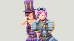 Vi & Caitlyn by Xano501 HD Wallpaper Fan Art Artwork League of Legends lol