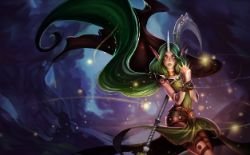 Dryad Soraka Splash Art 4k HD Wallpaper Official Artwork League of Legends lol