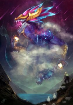 Aurelion Sol by Aths-Art HD Wallpaper Artwork Fan Art League of Legends lol