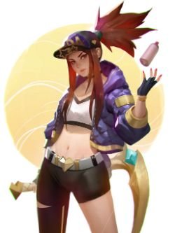 K/DA Akali by mangamie HD Wallpaper Background Fan Art Artwork League of Legends lol