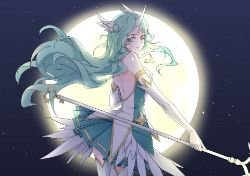 Star Guardian Soraka by Eggnivia (2) HD Wallpaper Background Fan Art Artwork League of Legends lol