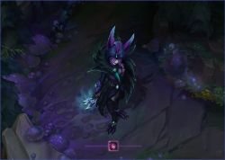 Ravenborn Xayah (Skin Concept) by SlownDamn HD Wallpaper Fan Artwork League of Legends lol