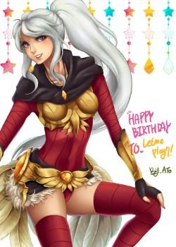 Justicar Syndra by Nanghyang HD Wallpaper Fan Art Artwork League of Legends lol