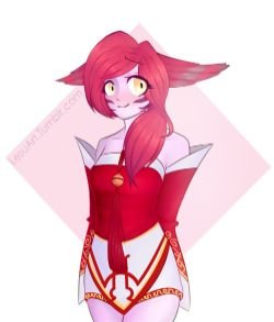 Xayah in Ahri Costume Thumbnail